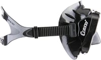 Cressi Big Eyes Seal Dry snorkelszett felnőtteknek panoráma látómezővel - Unit size, Black / Black 5