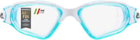 Plavecké okuliare CRESSI Clear Eyes, biela/akvamarínová s priehľadnými šošovkami, čistý silikón, molekulárna vrstva proti zahmlievaniu, unisex 1