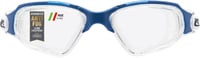 Plavecké okuliare Cressi Clear Eyes so silikónovým priehľadným modrým rámom a molekulárnou vrstvou proti zahmlievaniu, unisex 1