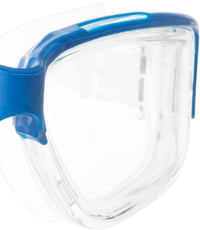 Plavecké okuliare Cressi Clear Eyes so silikónovým priehľadným modrým rámom a molekulárnou vrstvou proti zahmlievaniu, unisex 6
