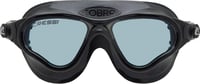 Ochelari de înot Cressi Cobra pentru adulți - negru/lentile fumurii negre, anti-aburire, anti-zgârieturi și cu protecție UV 1
