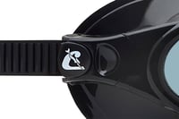 Ochelari de înot Cressi Cobra pentru adulți - negru/lentile fumurii negre, anti-aburire, anti-zgârieturi și cu protecție UV 3