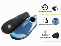 Obuv do vody CRESSI Coco - modrá/svetlomodrá, veľkosť 38 (EU) - Unisex obuv do vody na pláž a vodné športy 2