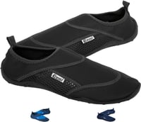 Unisex vodná obuv Cressi Coral na pláž a vodné športy, čierna, veľkosť 38 1