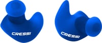 CRESSI Dry Ear Plugs silikónové štuple do uší na plávanie – modré, veľkosť pre dospelých, vodoodolné, 1 ks 1
