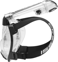 Mască de snorkeling full face Cressi Duke Dry - Transparent/Negru - Mărime M/L - Anti-aburire - Suport cameră de acțiune - Mască snorkeling pentru adulți 4