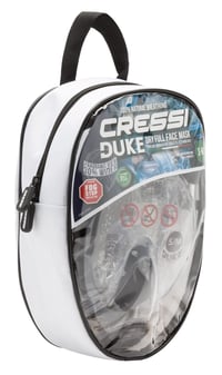 Mască de snorkeling full face Cressi Duke Dry - Transparent/Negru - Mărime M/L - Anti-aburire - Suport cameră de acțiune - Mască snorkeling pentru adulți 7