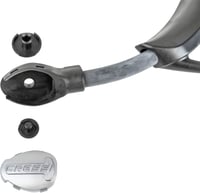 Náhradný remienok na plutvy Cressi EBS Strap Short Fit, čierny — K dispozícii je len hlavná časť bez 2 sivých plastových úchytov (stav: pozri 2. obrázok) 4