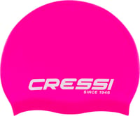Cască de înot Cressi Eddie pentru adulți - Roz/Alb, mărime universală 2