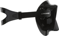 Mască de scufundări Cressi F1 Frameless - Negru/Albastru, Lentile Ultravision - 100% Silicon, Sticlă securizată - Pentru snorkeling și scufundări 6