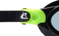 Plavecké okuliare CRESSI Flash - čierna/limetková, dymové sklá - úprava proti zahmlievaniu, UV ochrana, vhodné na triatlon a do bazéna 3