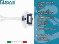 Súprava na šnorchlovanie Cressi Horizon + Scilla Top Dry v čierno-čiernej farbe, panoramatická maska so 4 tvrdenými sklami, suchý šnorchel, unisex 7