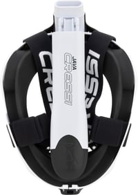 Set Mască și Tub de Snorkeling CRESSI Java Compact Fit pentru Adulți - Alb/Negru, Mărimea L/XL 3