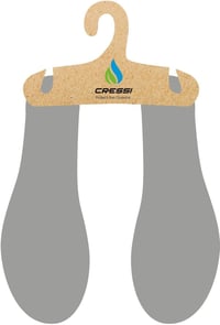 Cressi Coral Junior vízi cipő - kék/azúrkék - 32-es méret 8