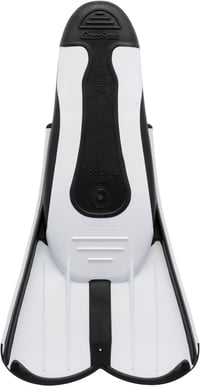 Cressi Light Fins krátke plutvy pre dospelých – na cestovanie, na pláž, do bazéna – biele, veľkosť 35/36 3