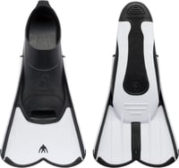 Cressi Light Fins krátke plutvy pre dospelých – na cestovanie, na pláž, do bazéna – biele, veľkosť 35/36 6
