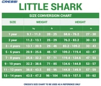 Detský neoprén Cressi Little Shark 2 mm – s krátkym rukávom, ochrana proti UV žiareniu a chladu, čierno-limetková, veľkosť 11/12 rokov 5