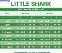 Costum de neopren scurt pentru copii Cressi Little Shark, 2 mm - Negru/Gri, mărime 11/12 ani - Protecție UV și împotriva frigului 4
