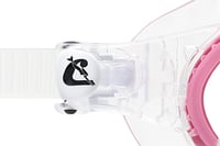Detské plavecké okuliare Cressi Mini Cobra, priehľadné/ružové, pre deti od 7 do 15 rokov, Made in Italy 3