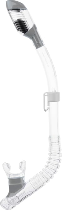 Snorkel Cressi Mini Dry ES258960 – Transparent/Argintiu pentru Copii și Adulți 2