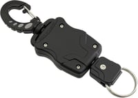 Cressi Mini visszahúzható lanyárd fekete búvárkodáshoz és BCD-hez - Black, Unit size 2