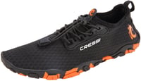 Unisex topánky do vody CRESSI Molokai pre dospelých - čierna/oranžová, veľkosť 39 (EU) - obuv do vody s protišmykovou podrážkou na voľný čas a vodné športy 4