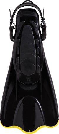 Nastaviteľné šnorchlovacie plutvy Cressi Palau SAF - čierna/žltá - L/XL (veľkosť 44-47) 2