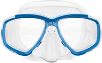 Set Snorkel Adulți Cressi Perla - Set Combinat Mască de Scufundări și Snorkel - Sticlă Securizată, Margine din Silicon - Transparent/Albastru 4
