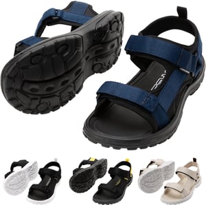 Cressi Pete Unisex sandale za plažu - crna/tamnoplava - veličina 39 - ljetne sandale za vodu za udobno nošenje