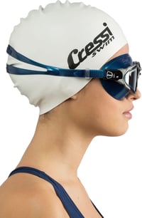 Ochelari de înot Cressi Planet - Ochelari de înot premium pentru piscină și triatlon, transparent/alb/mov, unisex pentru adulți 4