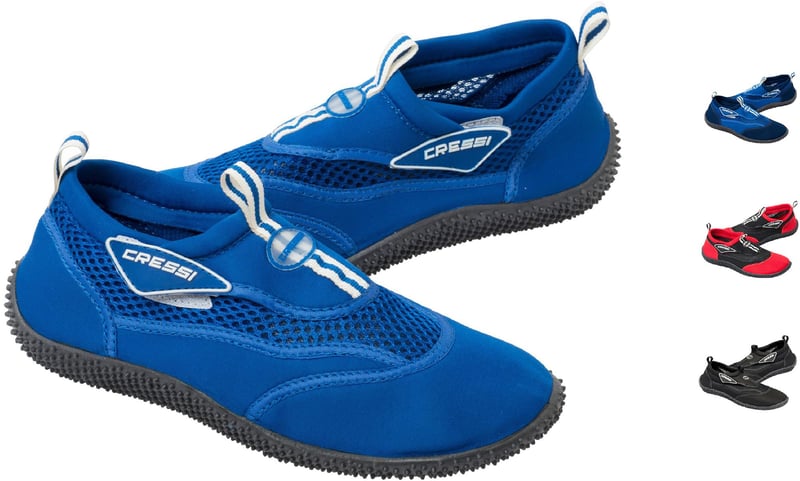 Încălțăminte pentru apă CRESSI Reef, Albastru Regal, mărimea 42 - Unisex, încălțăminte antiderapantă pentru plajă și călătorii