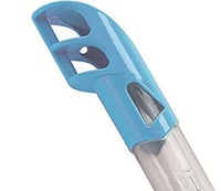 Detský a juniorský šnorchel Cressi Top Snorkel Minidry - priehľadná akvamarínová farba, unisex 4