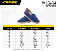 Unisex plátenné espadrilky Cressi Valencia - veľkosť 38, modré 7