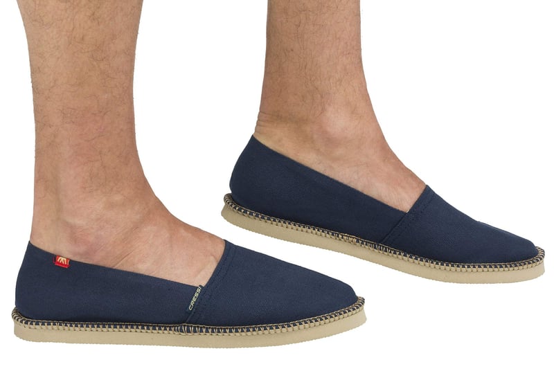 Unisex plátenné espadrilky Cressi Valencia - veľkosť 38, modré
