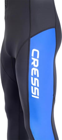 Pánsky neoprénový oblek Cressi Wahoo, 2 mm, čierno-modrý, veľkosť L, na šnorchlovanie a plávanie 7