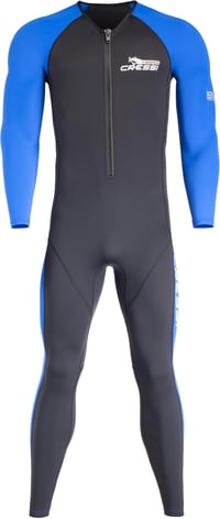 Pánsky neoprénový oblek Cressi Wahoo, 2 mm, čierno-modrý, veľkosť L, na šnorchlovanie a plávanie 2