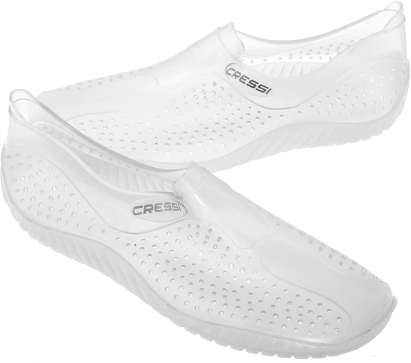 Voda do vody CRESSI – Priehľadné – Veľkosť 39 – Unisex obuv do vody na pláž a vodné športy