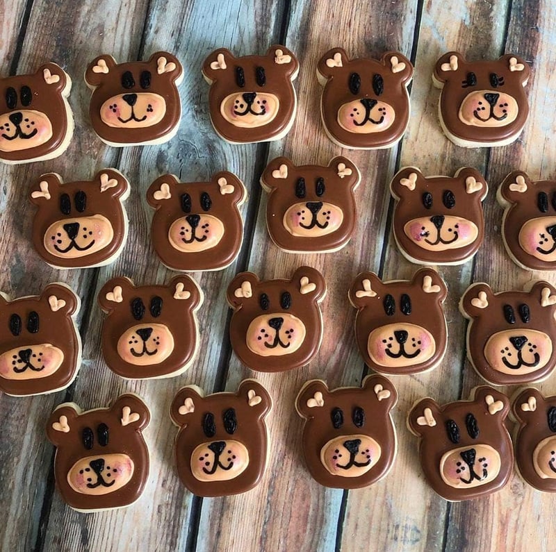 Crethink Maci Süteménykiszúró Szett - 3 Darabos Rozsdamentes Acél Teddy Bear Keksz Formázó Fondant Tortadísz Sütéshez