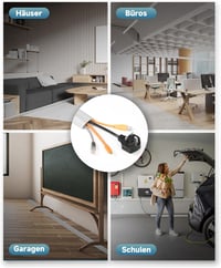 CREWORKS öntapadós kábelvédő híd 1,8 m szürke 50 mm széles 3 csatornás 9