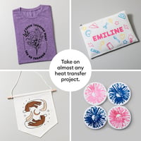 Cricut EasyPress 3 hőprés 30x25cm vasalható vinyl nyomtatáshoz kék 5