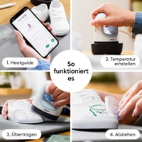 Cricut EasyPress Mini termo preša | DIY mini glačalo za majice, kape, obuću i torbe | Plava 9