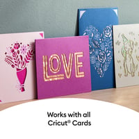 Cricut Joy Xtra podloga za rezanje kartica 12 cm x 16,8 cm za scrapbooking i rezanje papira 4