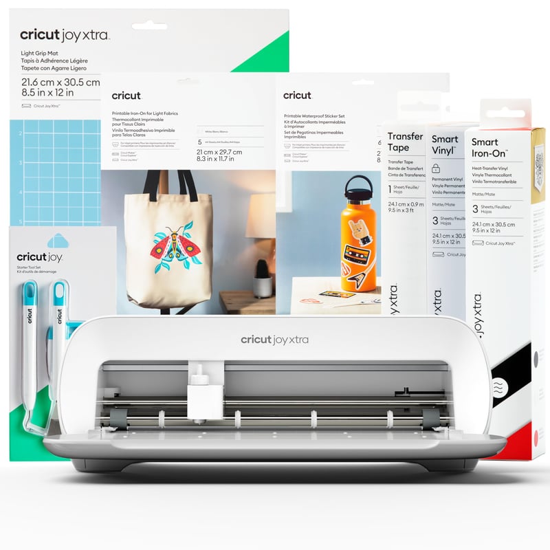 Cricut Joy Xtra Starter Csomag (2024) - Kezdőkészlet Kreatív Vágógéphez