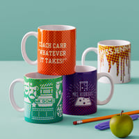 Căni din ceramică Cricut | 2 buc. | 425 ml | Alb | Pentru sublimare 5