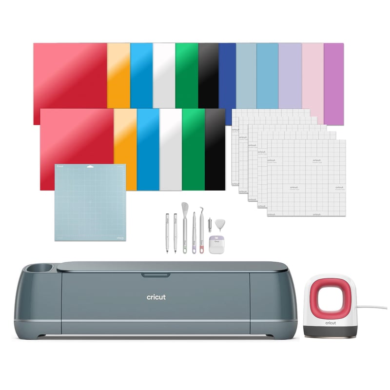 Cricut Maker 4 Essentials Plus Bundle 2025 Amazon Exclusive Edition paket uređaja za rezanje za kreativno stvaranje