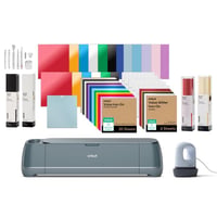 Inteligentný rezací stroj Cricut Maker 4 Ultimate Bundle 2026, DIY rezací ploter na vinyl a textil, profesionálna súprava, sivá 1