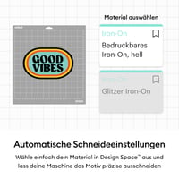 Folie Cricut Imprimabilă pentru Transfer Termic pe Materiale Deschise și Închise la Culoare, A4, pentru Imprimante Inkjet, Pachet de 8 coli (5 coli pentru materiale deschise + 3 coli pentru materiale închise la culoare) 7