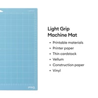 Set mixt de plăci de tăiere Cricut 30,5 x 30,5 cm, 8 buc - 4 StandardGrip, 2 LightGrip, 2 StrongGrip - pentru mașinile Explore și Maker 8