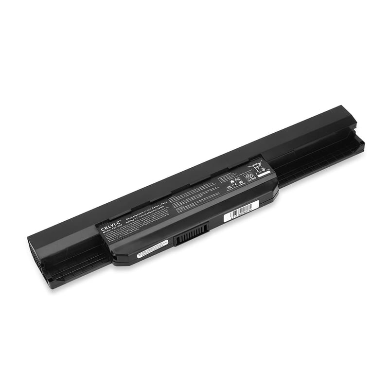 CRLYLC A32-K53 Batéria do notebooku 4400mAh 11.1V - pre notebooky ASUS K53 K53E X53 X54 A43 A53 Series - 6-článková náhradná batéria