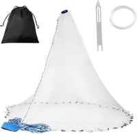 Croch Horgászhálózat Nylon 3,6m Súlyokkal 1